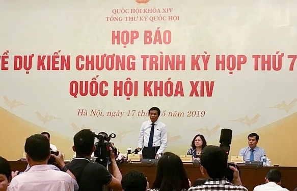 Kỳ họp thứ 7, Quốc hội khoá XIV sẽ khai mạc vào sáng 20/5
