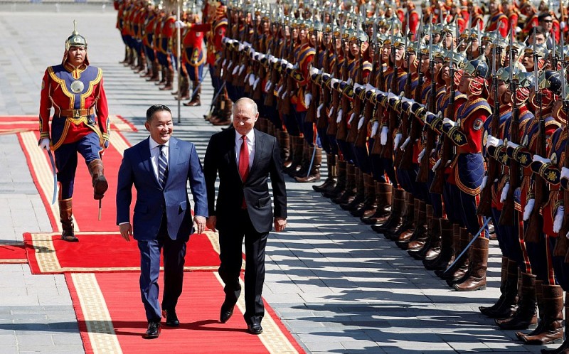 Ngoại giao quân sự của Mông Cổ trong vòng xoáy cạnh tranh Nga-Mỹ-Trung