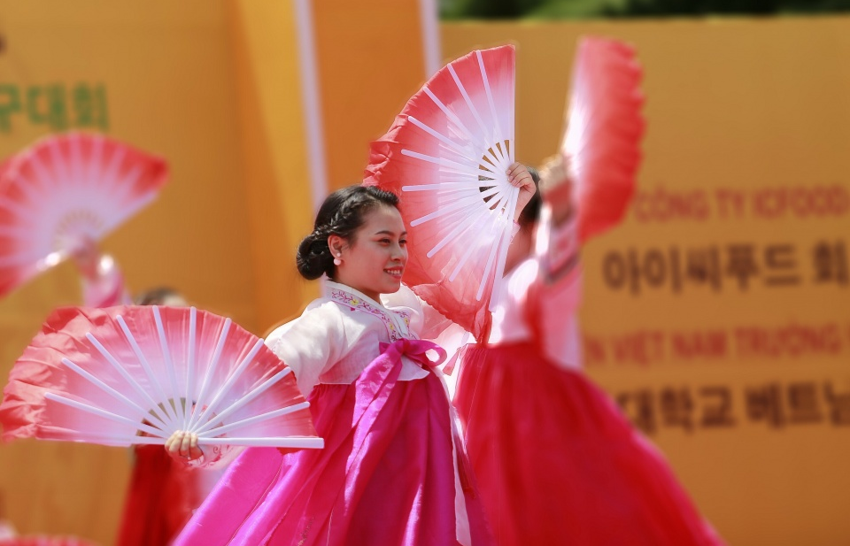 Cô MC người Việt ở KBS