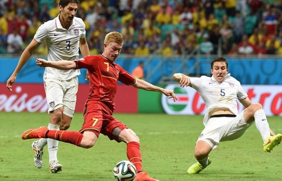 De Bruyne cần tỏa sáng để Bỉ giải "bài toán" Brazil