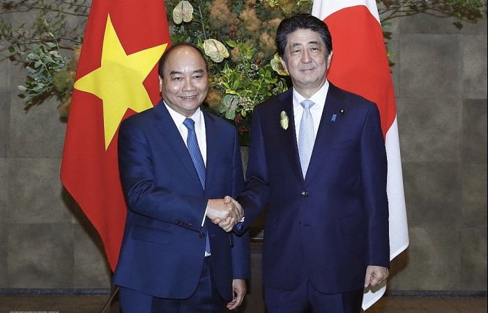 Thủ tướng Nguyễn Xuân Phúc hội đàm với Thủ tướng Nhật Bản Abe Shinzo