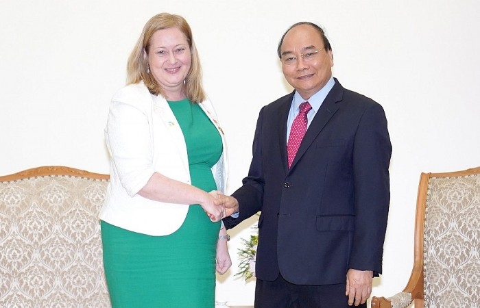 Thủ tướng Nguyễn Xuân Phúc tiếp Đại sứ Ireland chào từ biệt