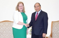 Thủ tướng Nguyễn Xuân Phúc tiếp Đại sứ Ireland chào từ biệt