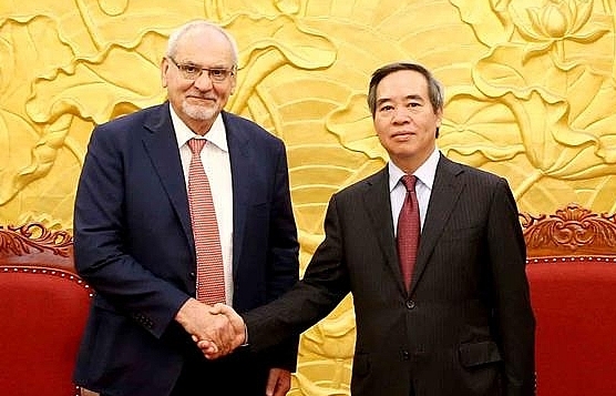 Trưởng ban Kinh tế Trung ương tiếp Tổng Giám đốc IFC và Chủ tịch Google châu Á - Thái Bình Dương