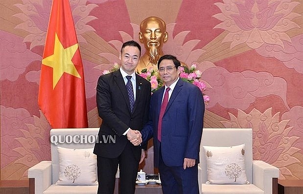 Trưởng ban Tổ chức Trung ương tiếp Thứ trưởng Bộ Tài chính Nhật Bản