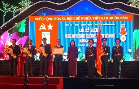 Phó Chủ tịch nước dự kỷ niệm 60 năm Cuộc khởi nghĩa Trà Bồng