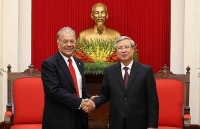 Thường trực Ban Bí thư tiếp Tổng Bí thư Đảng Lao động Mexico