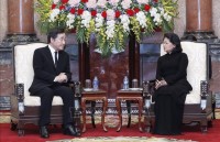 quyen chu tich nuoc tiep xuc cu tri huyen tam binh tinh vinh long