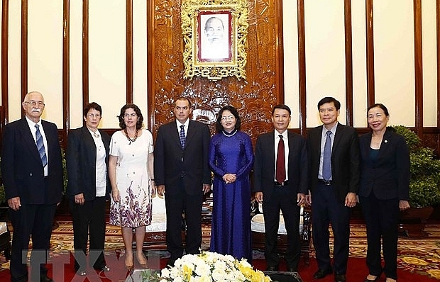 Phó Chủ tịch nước tiếp Đoàn Thông tấn xã Mỹ Latinh Prensa Latina