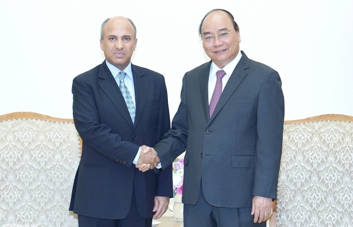 Thủ tướng Nguyễn Xuân Phúc tiếp Đại sứ Saudi Arabia Saud F.M Al Suwelim