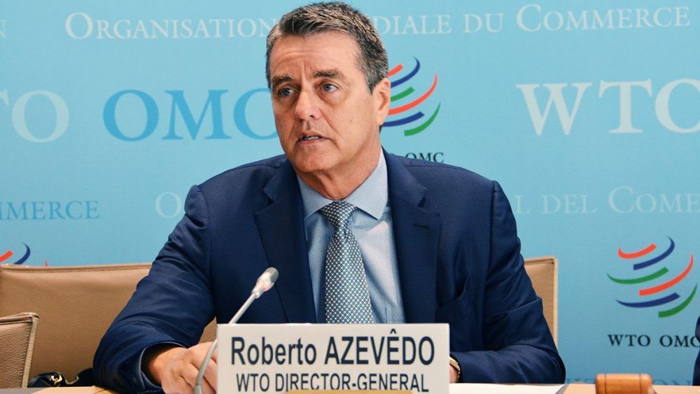 Cựu Tổng Giám đốc WTO Roberto Azevedo.(Nguồn: AFP) cuoc-dua-vi-tri-lanh-dao-wto