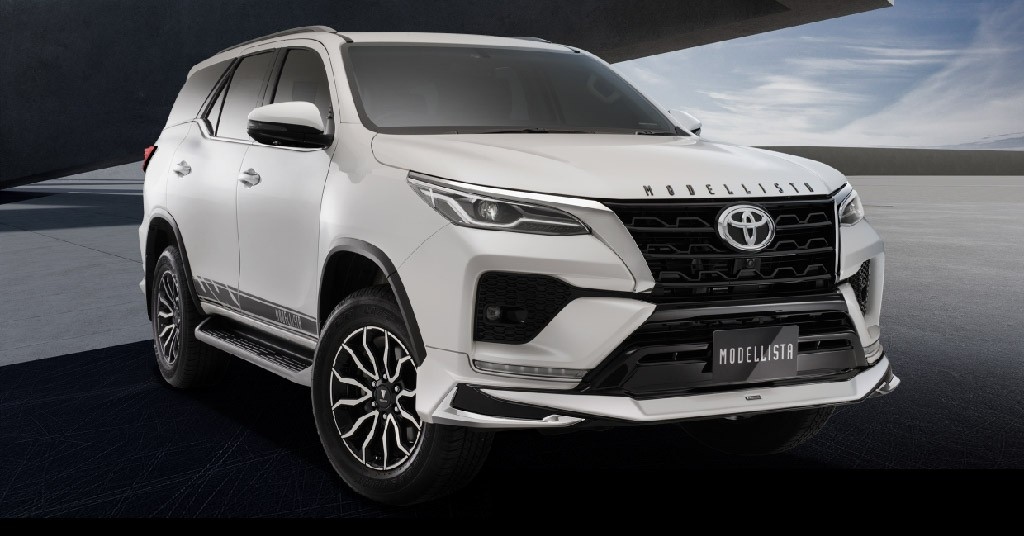 Toyota Fortuner 2021 bằng việc bổ sung gói phụ kiện Modellista.