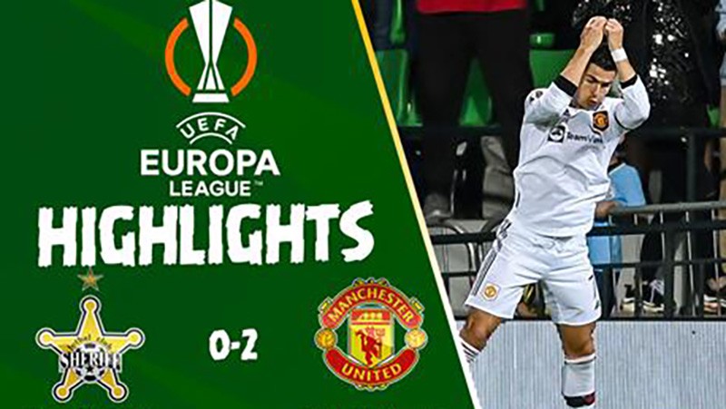 Video highlights bóng đá MU vs Sheriff: