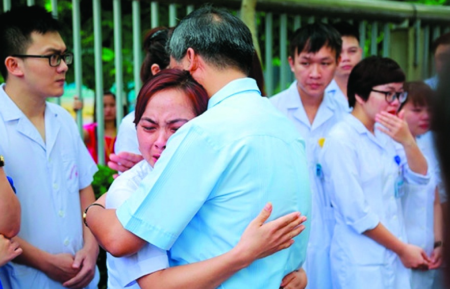 Những giọt nước mắt trong cuộc chia tay…