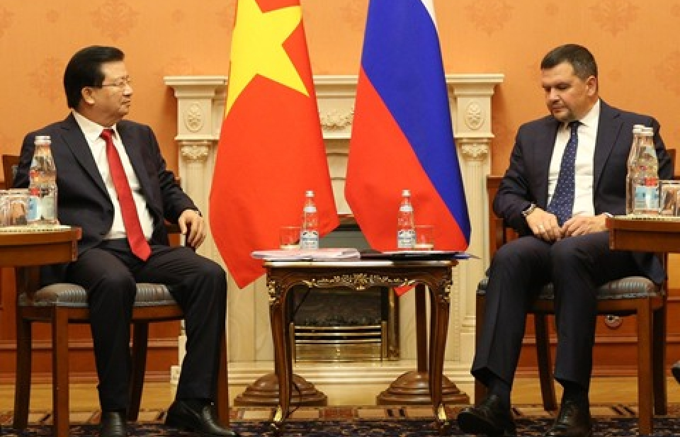 Thúc đẩy quan hệ hợp tác Việt - Nga trên mọi lĩnh vực