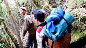 Nghề cõng hàng lên đỉnh Phanxipăng