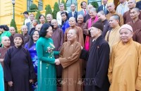 pho chu tich nuoc du le ky niem 25 nam thanh lap cong ty co phan chan nuoi cp viet nam