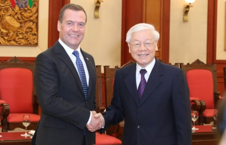 Quan hệ chính trị tin cậy Việt Nam - Nga đang được củng cố vững chắc