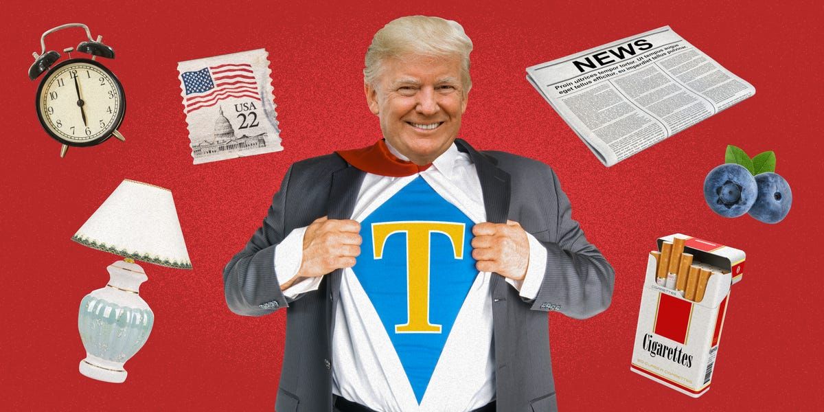 Tổng thống Trump thường tự xưng là “Tariff Man”, khẳng định chưa đồng ý giảm bớt thuế quan. (Nguồn: Getty Images) thoa-thuan-thuong-mai-my-trung-van-kho-doan-dinh