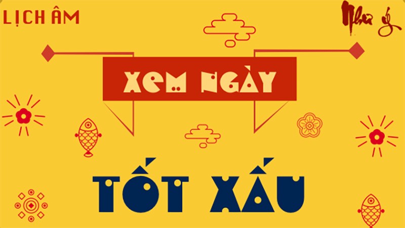 Xem ngày tốt xấu, xem ngày đẹp