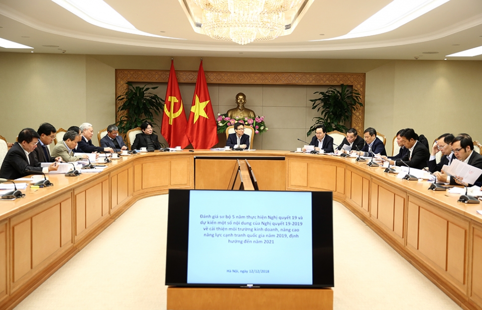 Nêu cao trách nhiệm các bộ ngành khi thực hiện Nghị quyết 19