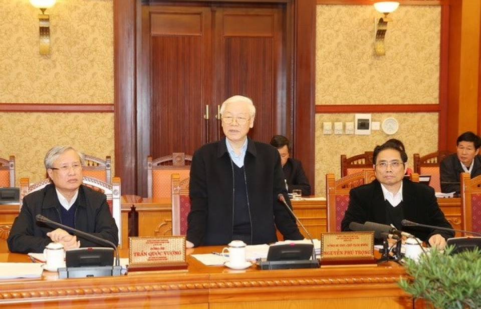 Ban Bí thư TW Đảng họp về việc nâng cao chất lượng, sàng lọc đảng viên