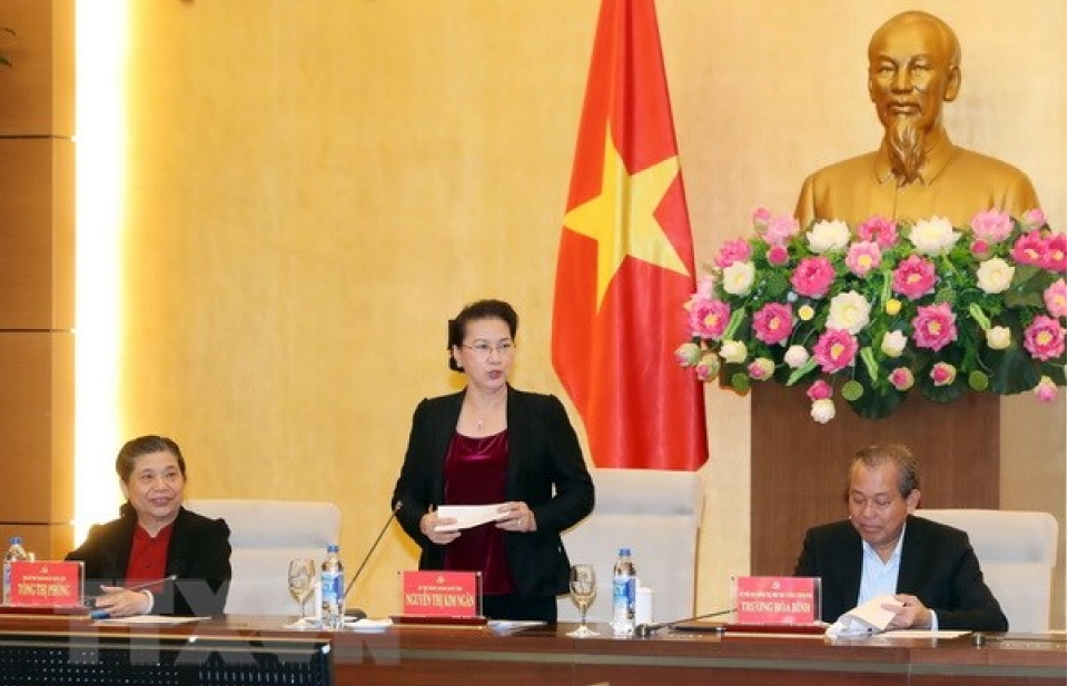 Đoàn kiểm tra của Bộ Chính trị thông báo kết quả về Đảng đoàn Quốc hội