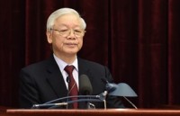 toan van phat bieu cua tong bi thu chu tich nuoc nguyen phu trong tai hoi nghi trung uong 10