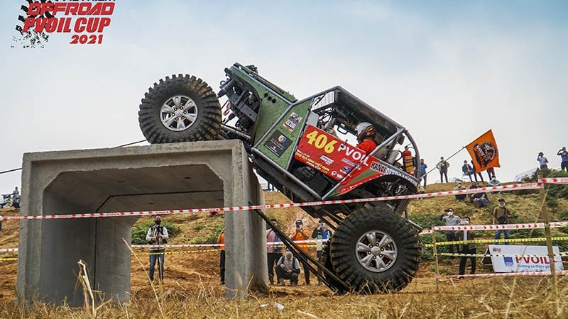 Những hình ảnh ấn tượng ở Giải đua xe ô tô địa hình Việt Nam 2021