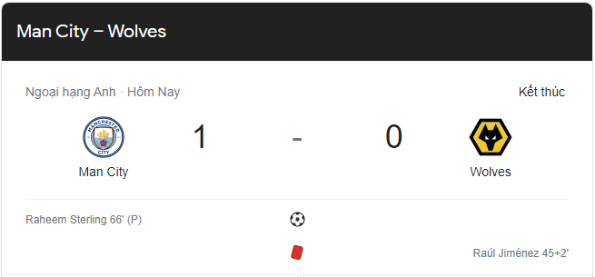 Link xem trực tiếp Man City vs Wolves 19h30 ngày 11/12 vòng 16 Ngoại hạng Anh