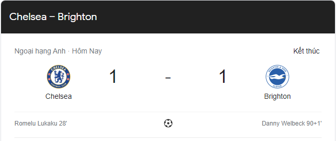 Link xem trực tiếp Chelsea vs Brighton 02h30 ngày 30/12 vòng 20 Ngoại hạng Anh