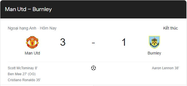 Link xem trực tiếp MU vs Bunrley (03h15 ngày 31/12) vòng 20 Ngoại hạng Anh