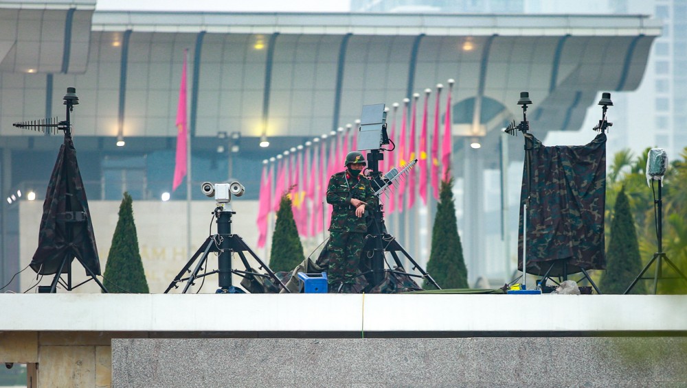 Công tác an ninh được thắt chặt, đảm bảo an toàn cho Đại hội XIII của Đảng