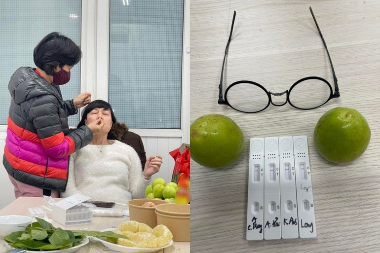 Nghệ sĩ Chí Trung tiết lộ, ê-kíp phải test Covid-19 để đảm bảo an toàn mùa dịch (Nguồn: Fanpage Nghệ sĩ Chí Trung)