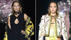 Con gái siêu mẫu Kate Moss tự tin sải bước trên sàn diễn thời trang