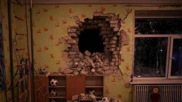 Không khí căng thẳng, bất an bao trùm khu chiến sự miền Đông Ukraine