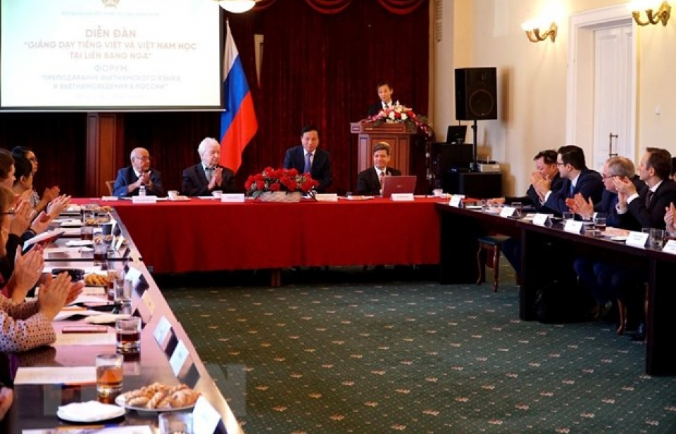 Diễn đàn về giảng dạy tiếng Việt và Việt Nam học tại Moscow