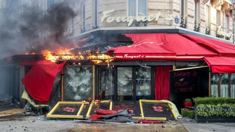 Pháp miễn nhiệm cảnh sát trưởng Paris, cấm biểu tình tại một số khu vực phap mien nhiem canh sat truong paris cam bieu tinh tai mot so khu vuc