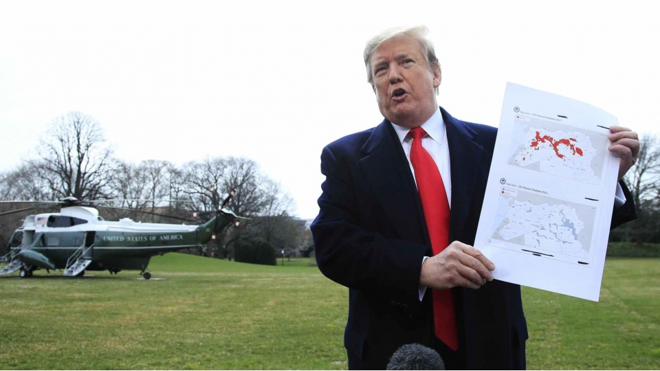 Tổng thống Mỹ tuyên bố loại bỏ hoàn toàn IS tại Syria