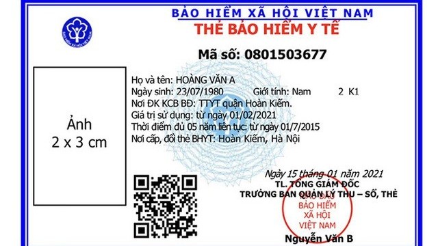 Từ ngày 1/4, mẫu thẻ bảo hiểm y tế cũ có còn giá trị sử dụng?