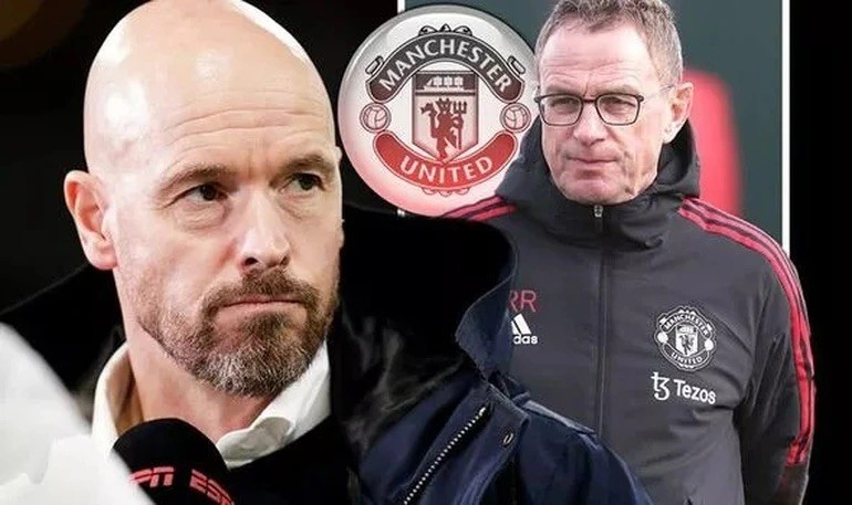 HLV Ralf Rangnick ủng hộ Erik Ten Hag là người nắm quyền tiếp theo ở CLB Man Utd. HLV Ralf Rangnick ủng hộ Erik Ten Hag là người nắm quyền tiếp theo ở CLB Man Utd.