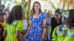 Phong cách thời trang ấn tượng của công nương Kate Middleton trong chuyến công du vùng Caribe