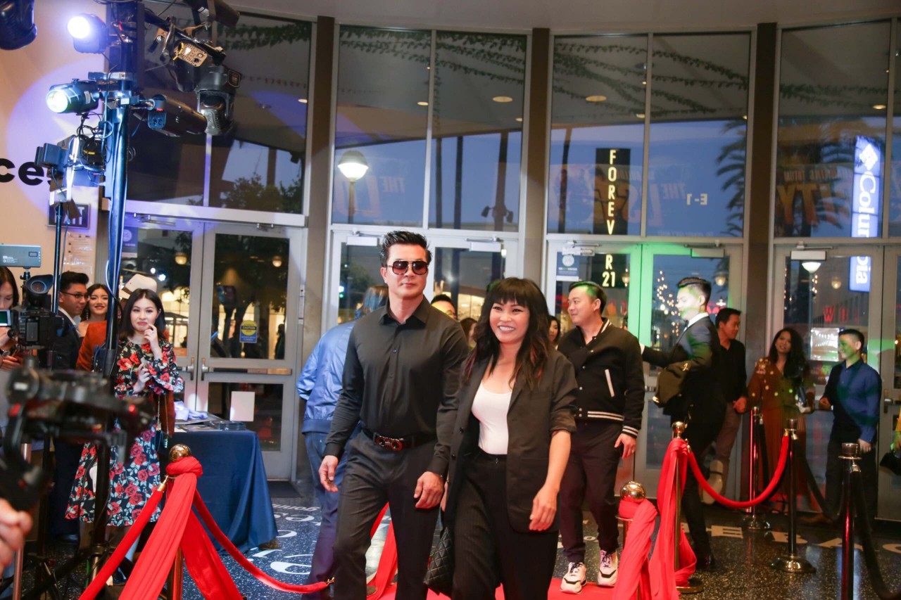 Ca sĩ Phương Thanh cũng xuất hiện tại buổi ra mắt.