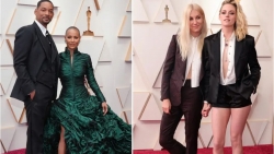 Những cặp đôi mặc đẹp nhất tại Lễ trao giải Oscar 2022