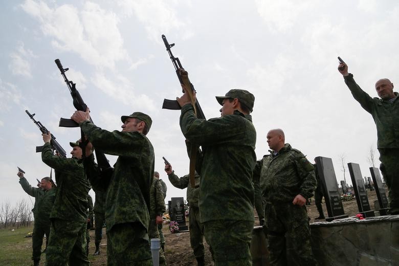 Căng thẳng Nga-Ukraine: Không khí chiến sự bao trùm miền Đông Ukraine