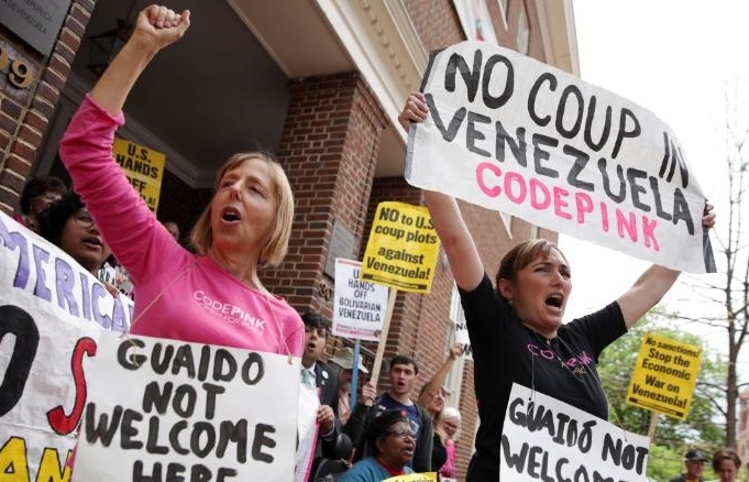 Căng thẳng sau vụ cảnh sát Mỹ tiến vào Đại sứ quán Venezuela ở Washington