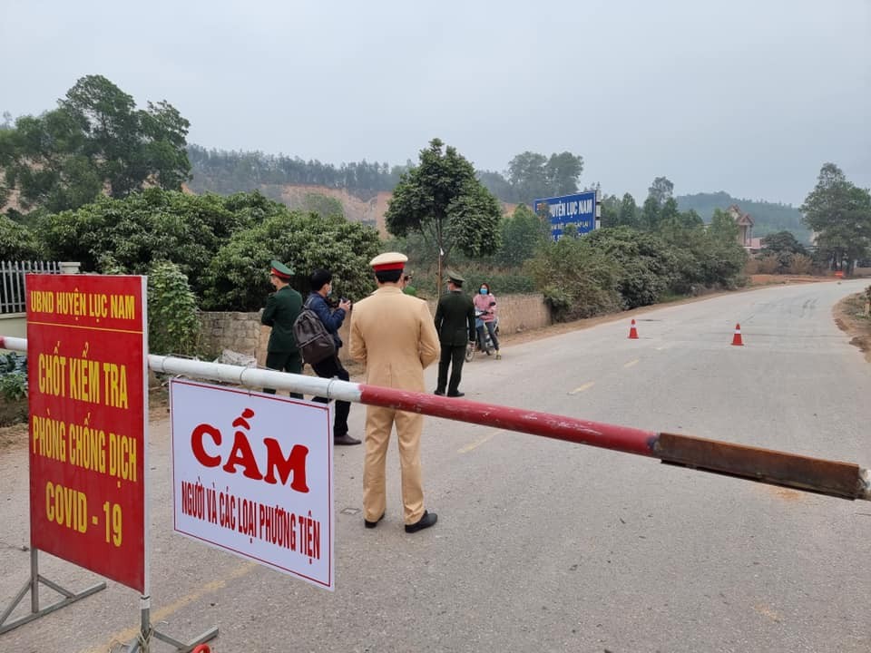 Toàn huyện Lục Nam, Bắc Giang giãn cách xã hội từ 17h ngày 11/5 Covid-19 ở Bắc Giang: Toàn huyện Lục Nam giãn cách xã hội từ 17h ngày 11/5