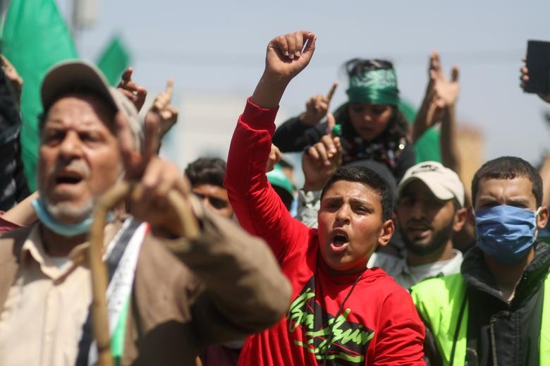 Hình ảnh về những cuộc giao tranh dữ dội giữa Israel-Palestine