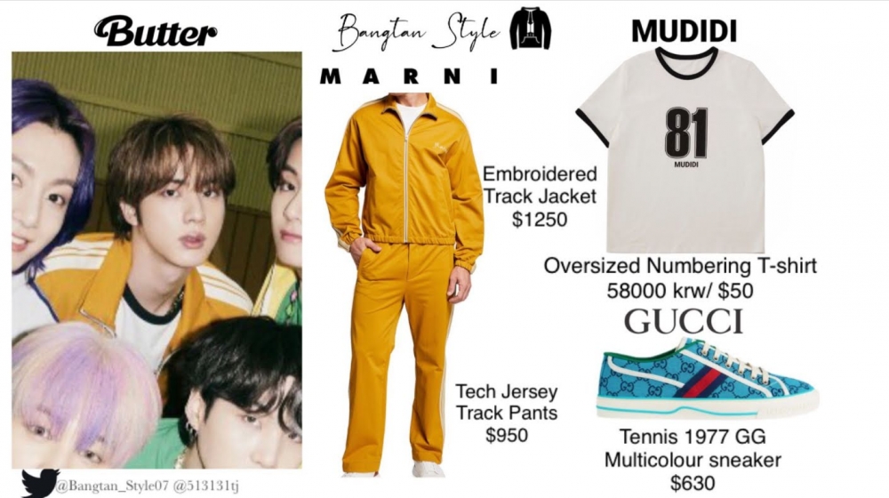 'Bóc giá' trang phục của BTS trong MV mới Butter 'Bóc giá' trang phục của BTS trong MV mới Butter