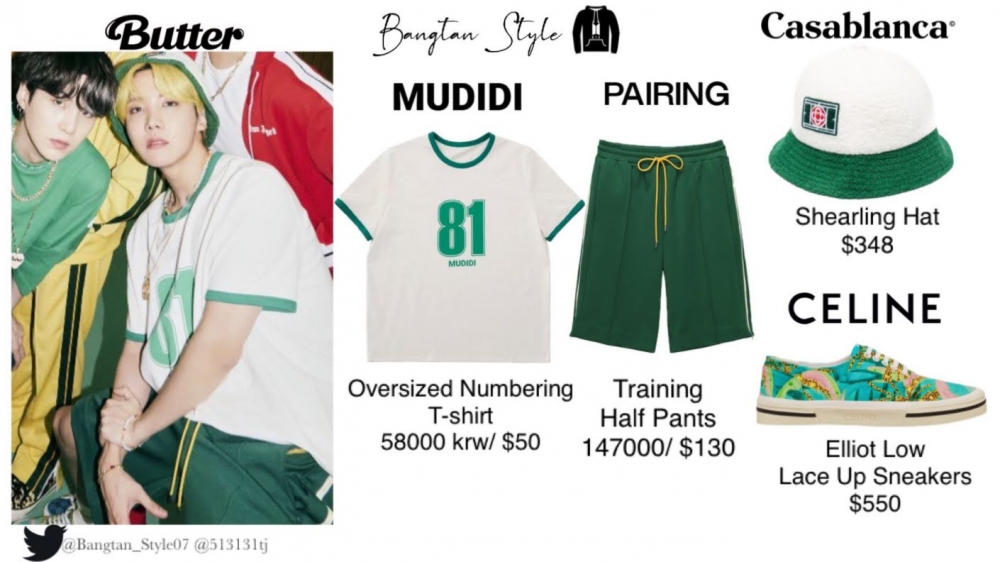 'Bóc giá' trang phục của BTS trong MV mới Butter 'Bóc giá' trang phục của BTS trong MV mới Butter